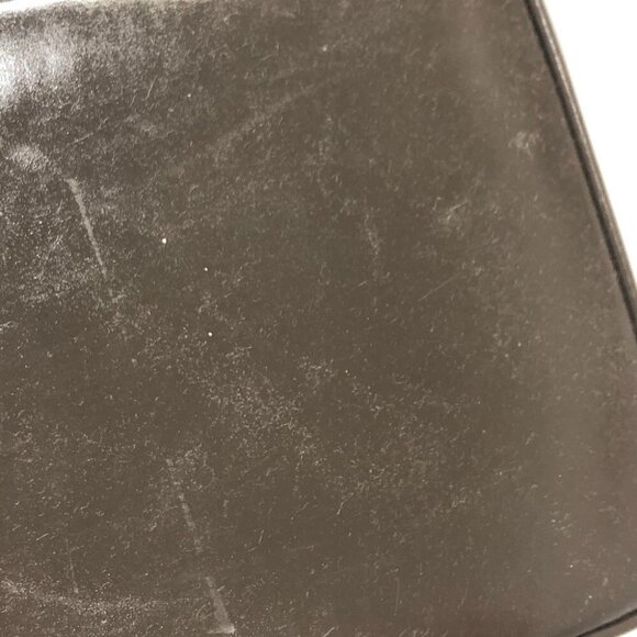 GUCCI 032.1956 Old Gucci Bamboo Hand Bag Pouch Vanity bag Brown/GoldHardware - Picture 7 of 14